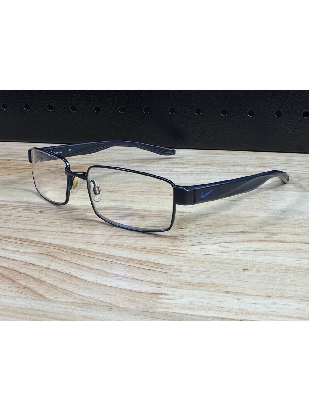 Nike Eyeglasses 8171 400 Satin Blue Rectangular Full Rim Frames 55-17-140